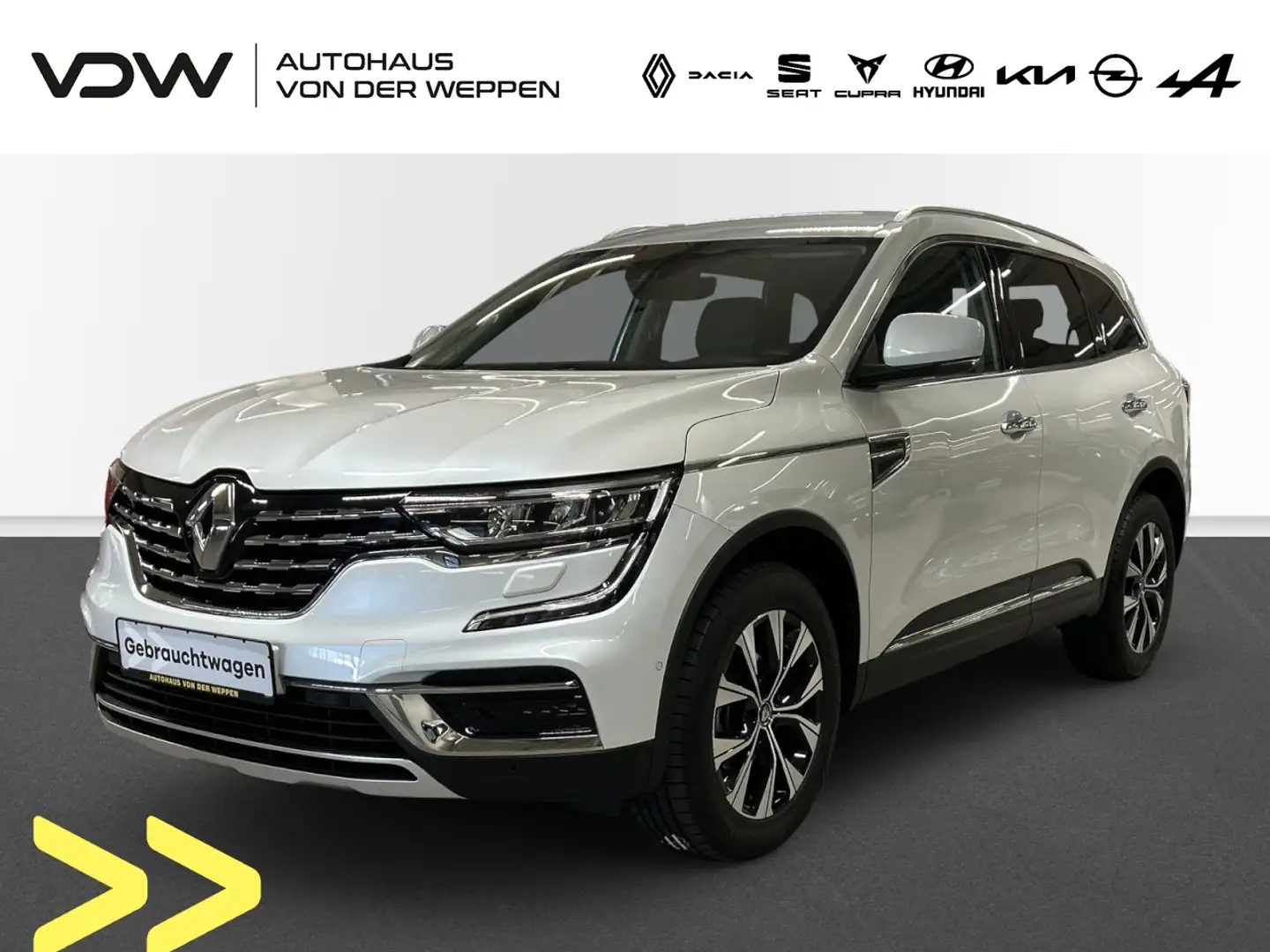 Renault Koleos TECHNO TCe160 EDC*NAVI*CAM*LED*ACC*RLINK2 Klima Weiß - 1