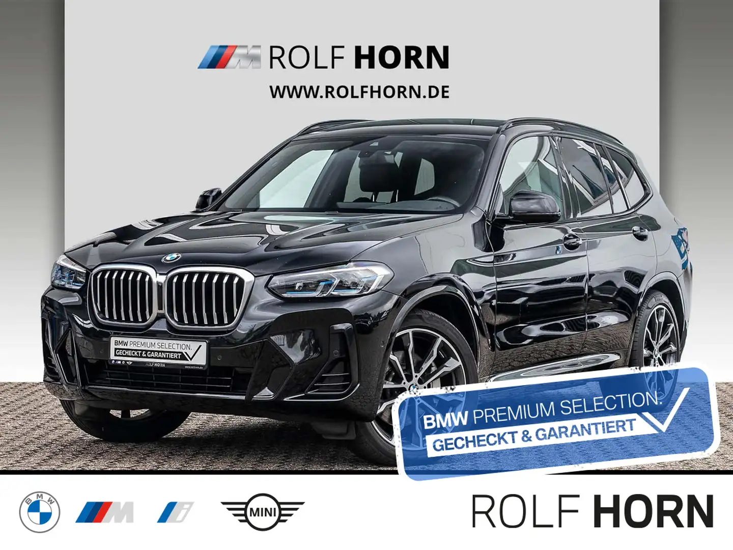 BMW X3 xDrive30i M Sportpaket Laser HiFi Navi Rfkam. Schwarz - 1