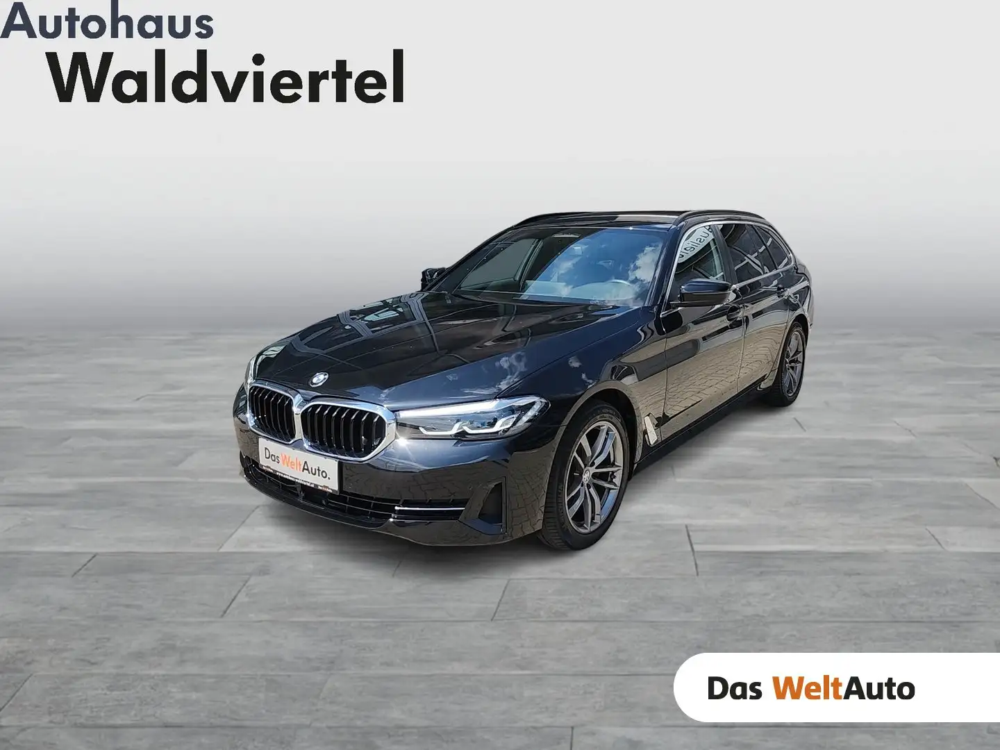 BMW 520 BMW 5 Touring 520d xDrive Sport Line Schwarz - 1