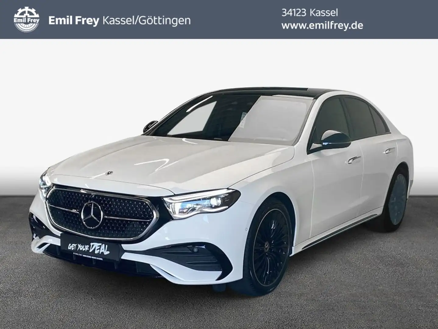 Mercedes-Benz E 200 E-Klasse Weiß - 1
