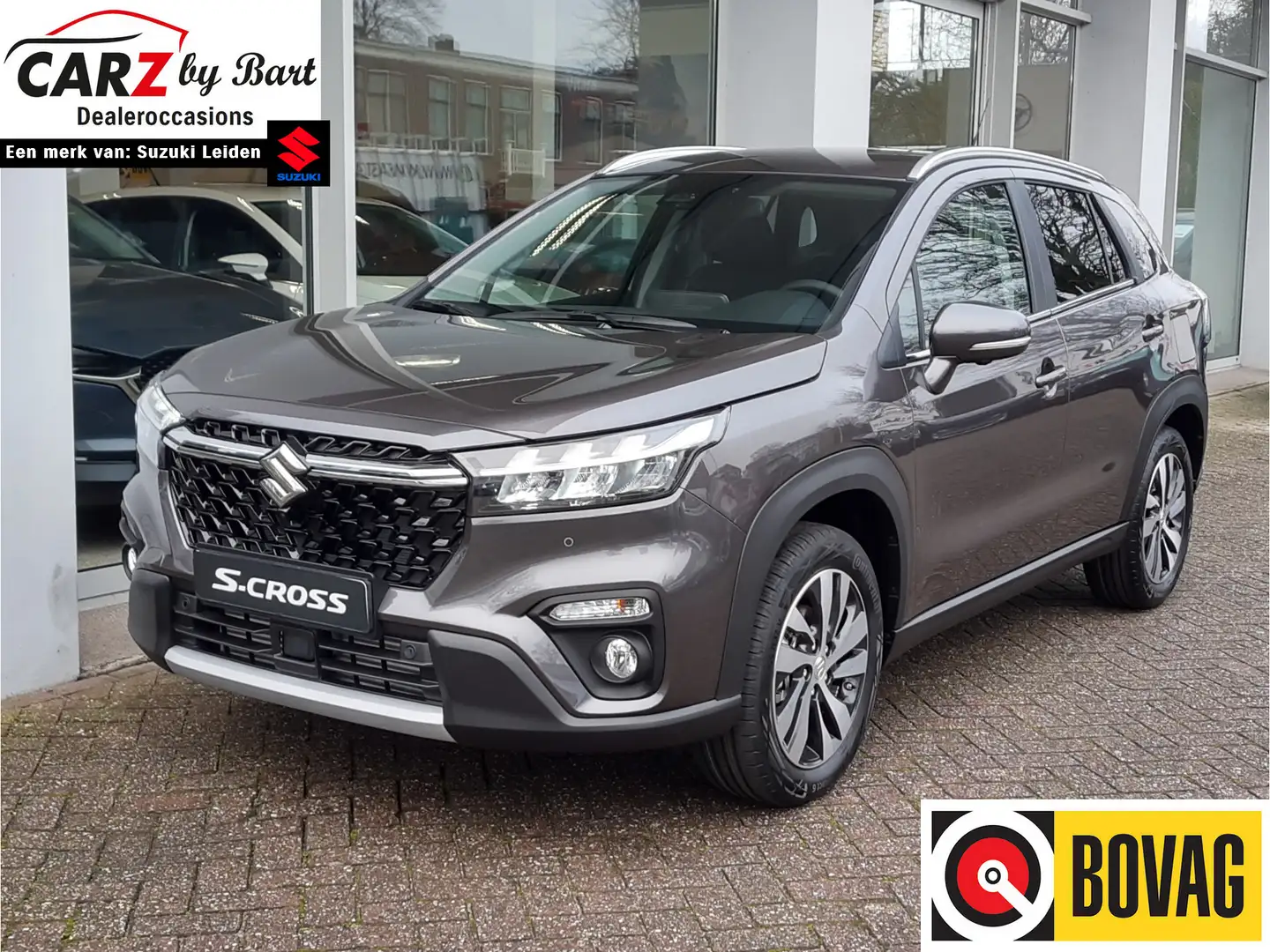 Suzuki S-Cross 1.4 BOOSTERJET STYLE SMART HYBRID 1.500 Kg Trekgew Grijs - 1