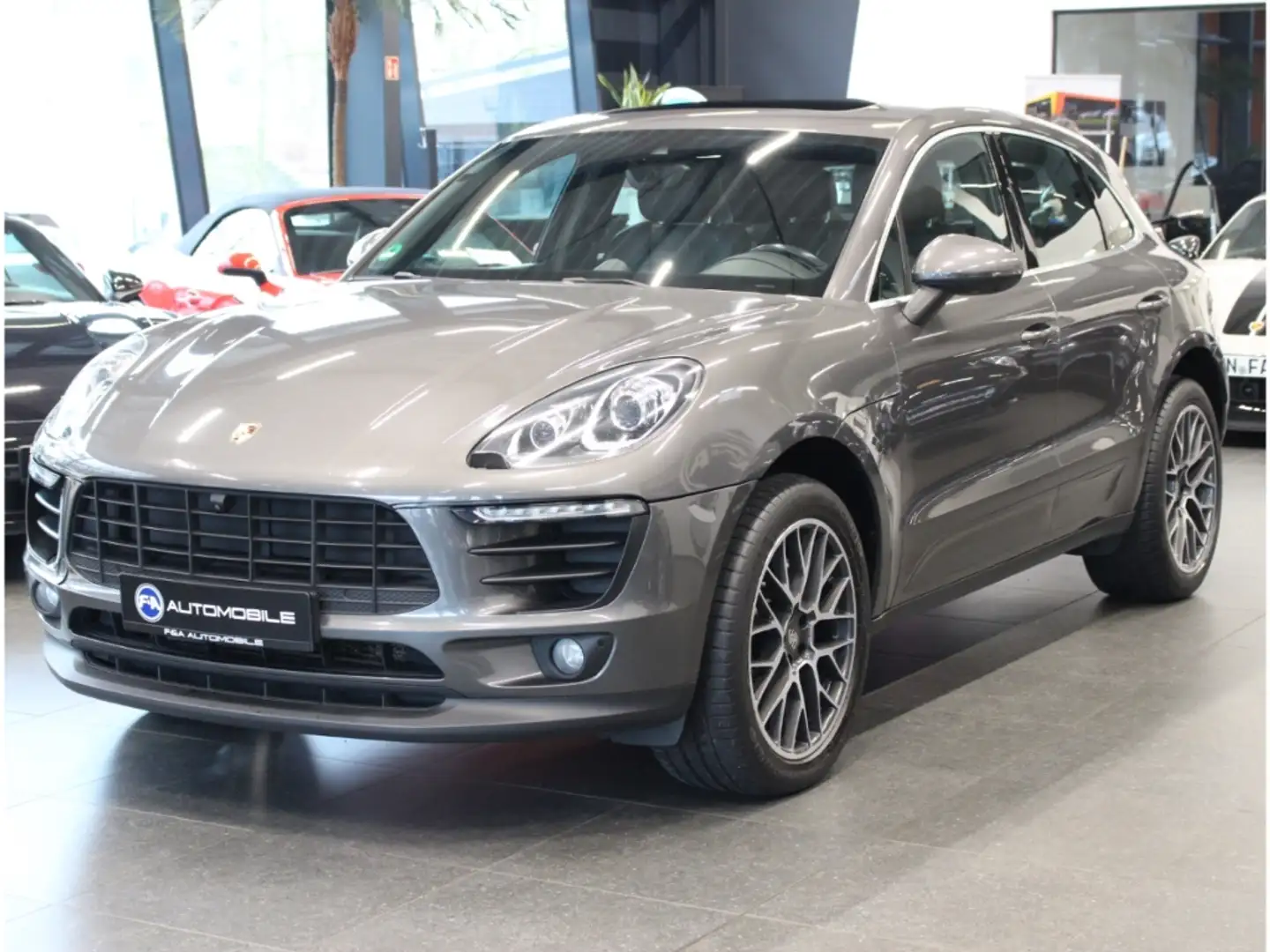Porsche Macan S Diesel Sport Chrono 2.Hand*Pano*Bose Gris - 1