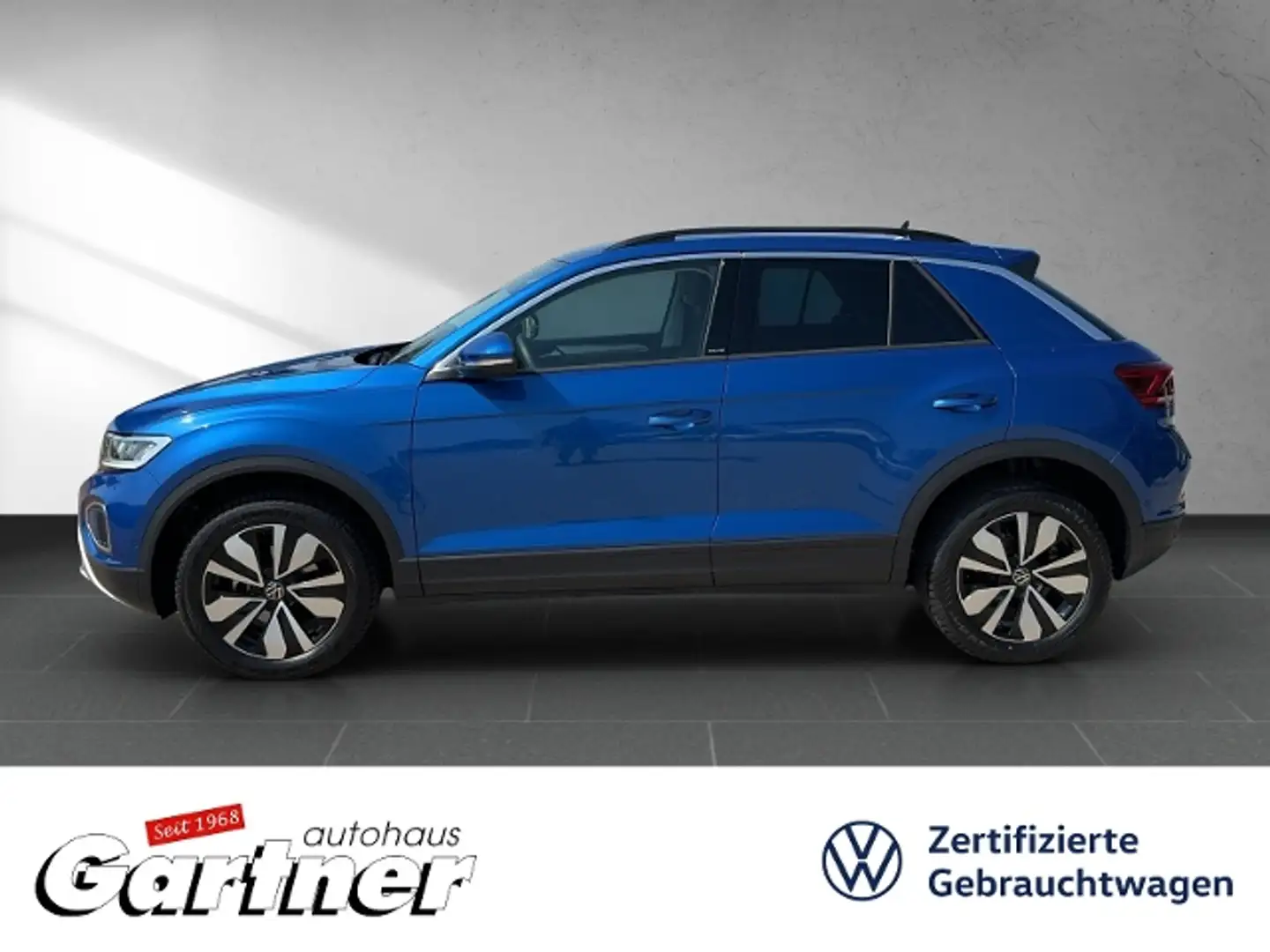 Volkswagen T-Roc MOVE 1.5 TSI DSG NAVI APP-CON KEYLESS DAB LED KLI Blau - 2