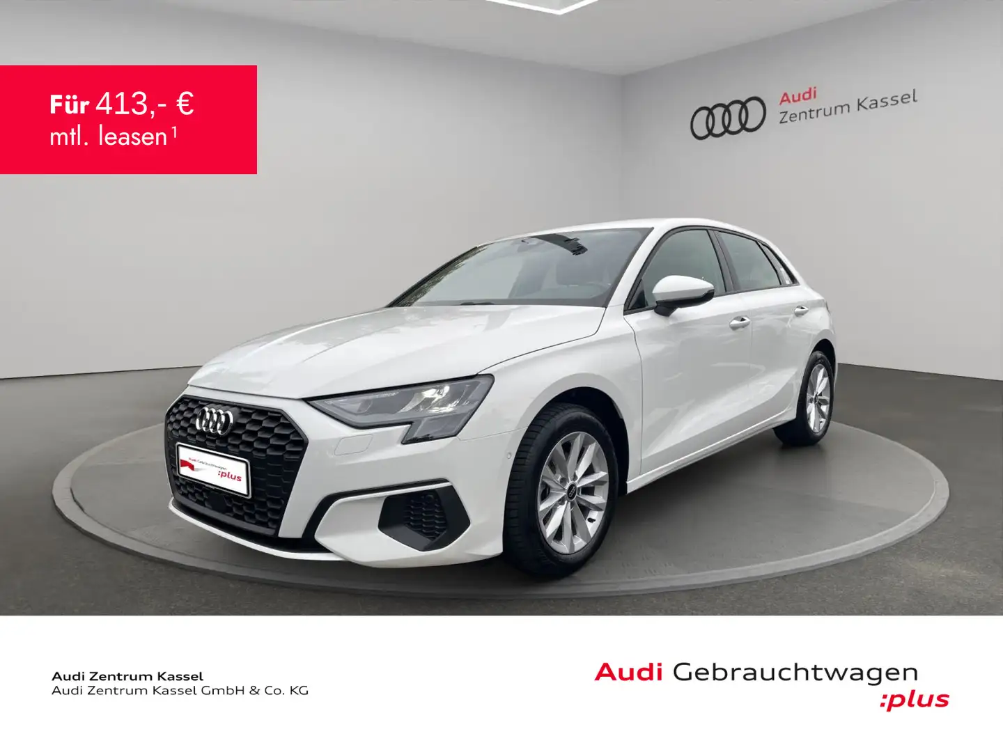 Audi A3 30 TFSI LED Navi PDC+ CarPlay Weiß - 1