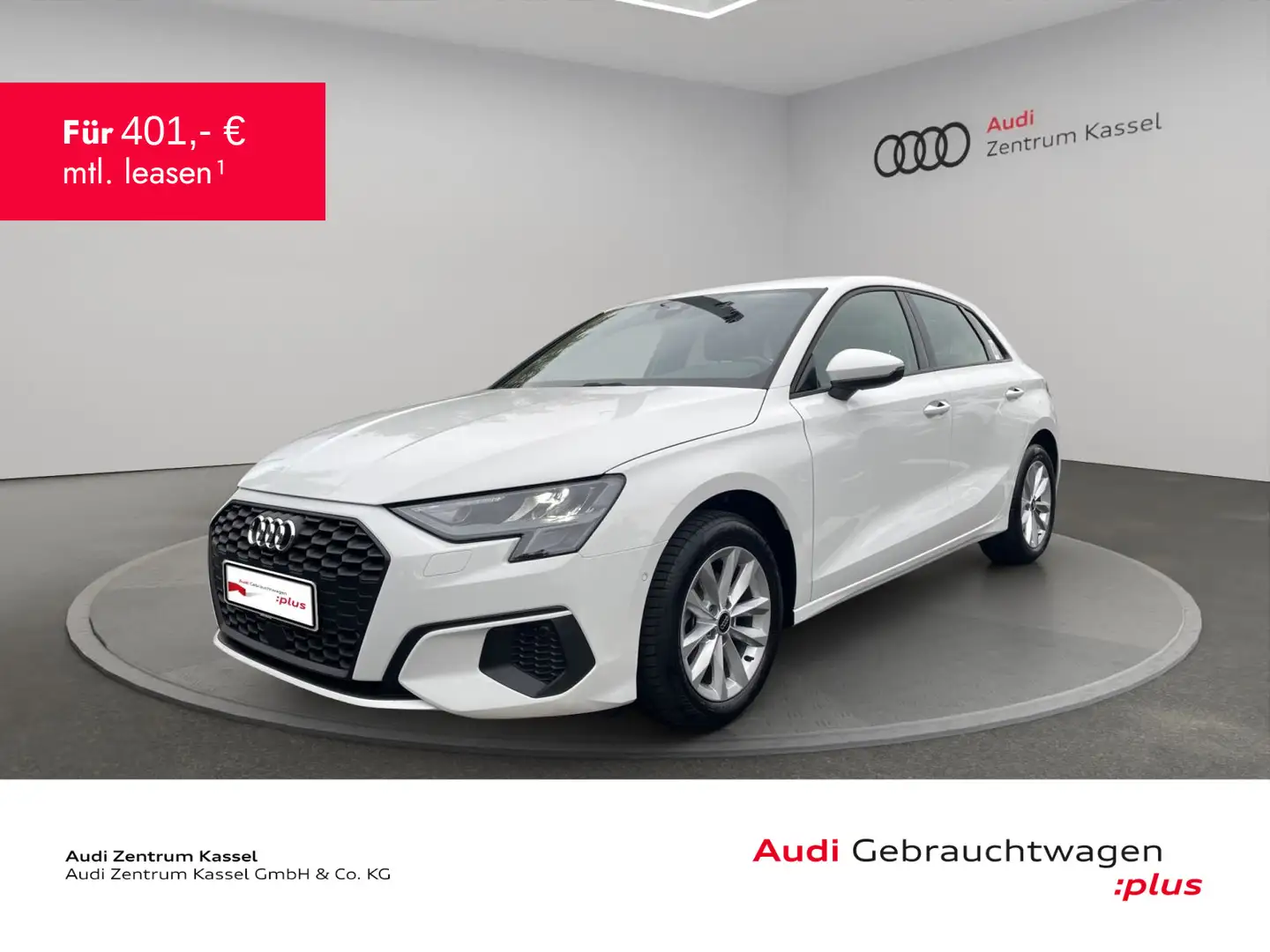 Audi A3 30 TFSI LED Navi PDC+ CarPlay Weiß - 1