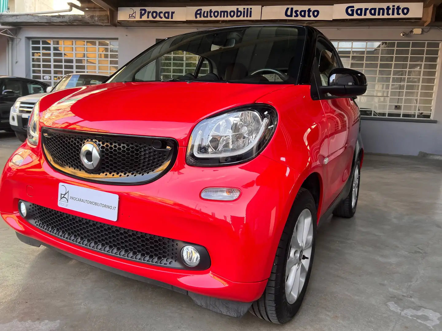 smart forTwo 70 1.0 twinamic Passion Automatico Rood - 1