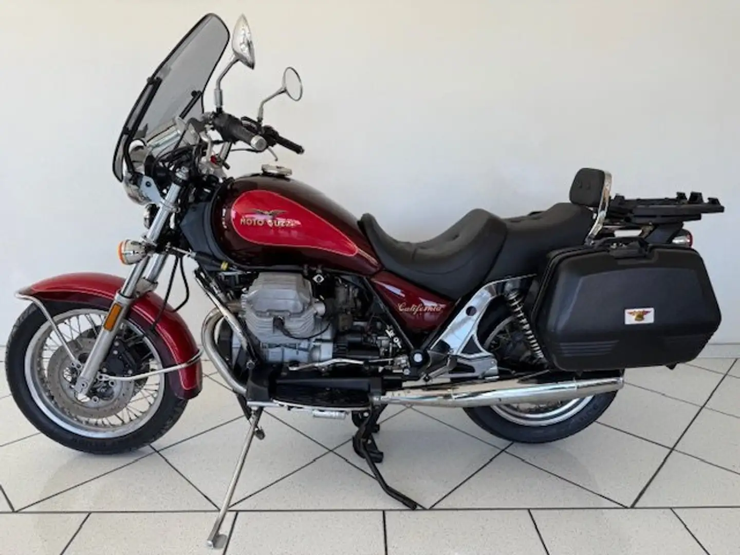 Moto Guzzi California 1100 CARBURATORI ROSSO BICOLORE Roşu - 1