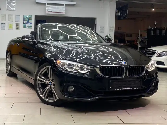 BMW 428 i Cabrio Automatik Navi Leder RueFaKa Tempo SHZ PD