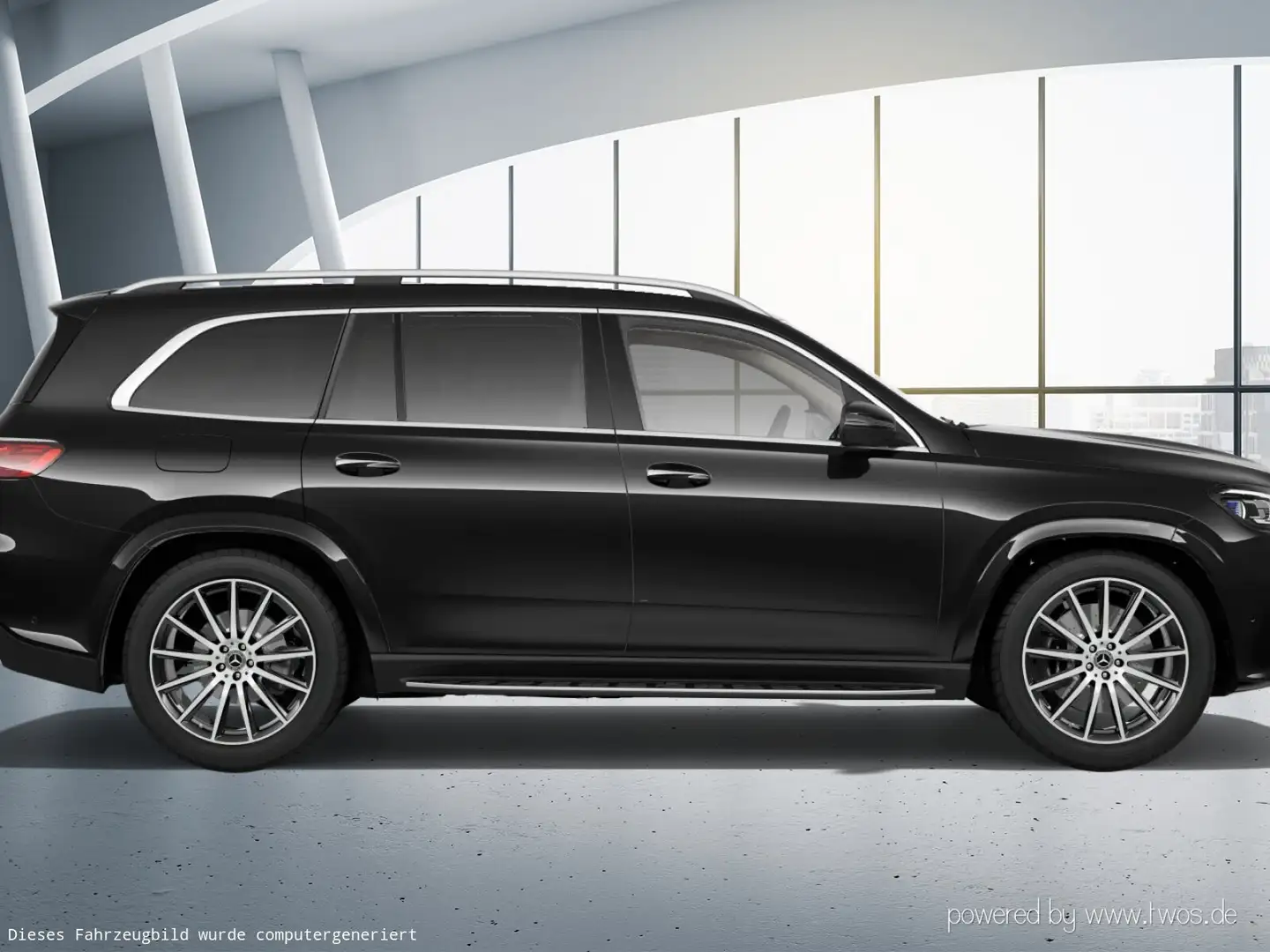 Mercedes-Benz GLS 450 GLS 450 d 4MATIC  AMG Line Navi/Pano.-Dach/Styling Schwarz - 2