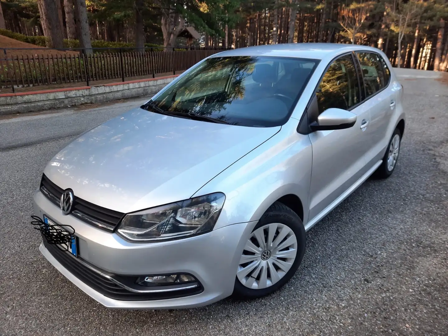 Volkswagen Polo Polo V 2014 5p 1.4 tdi Comfortline 75cv Grigio - 1