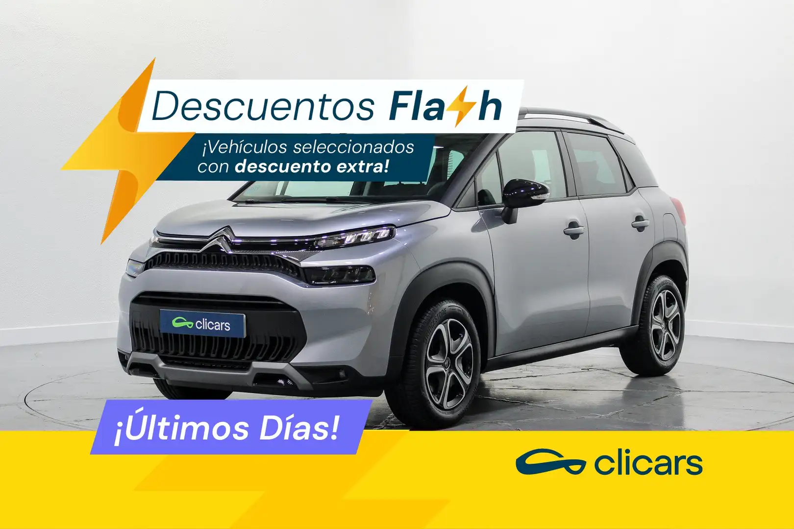 Citroen C3 Aircross Puretech S&S Feel Pack 110 Plateado - 1