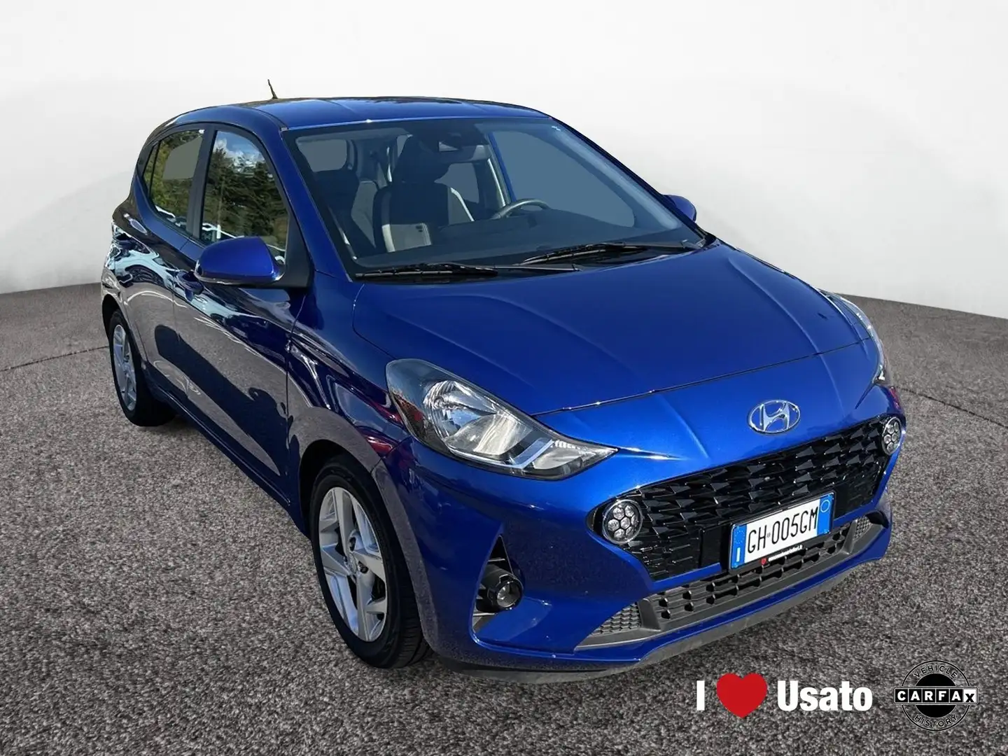 Hyundai i10 III 2020 1.0 mpi Tech Connect Pack Bleu - 2