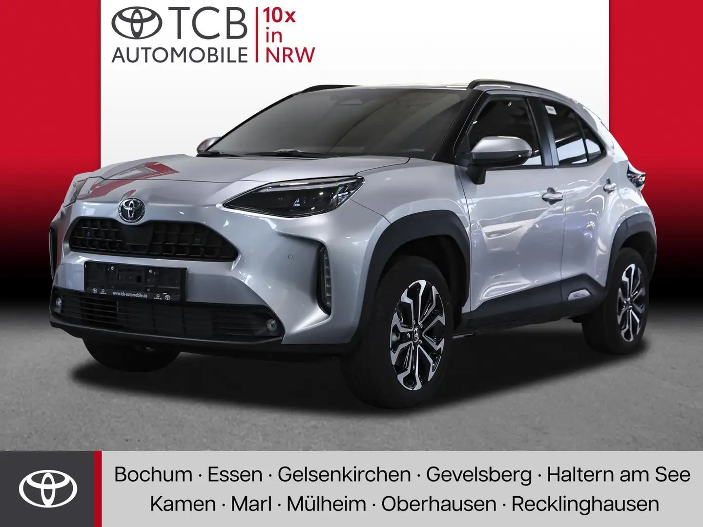 Toyota Yaris Cross 1.5 Hybrid Teamplayer PDC KLIMA Argent - 1
