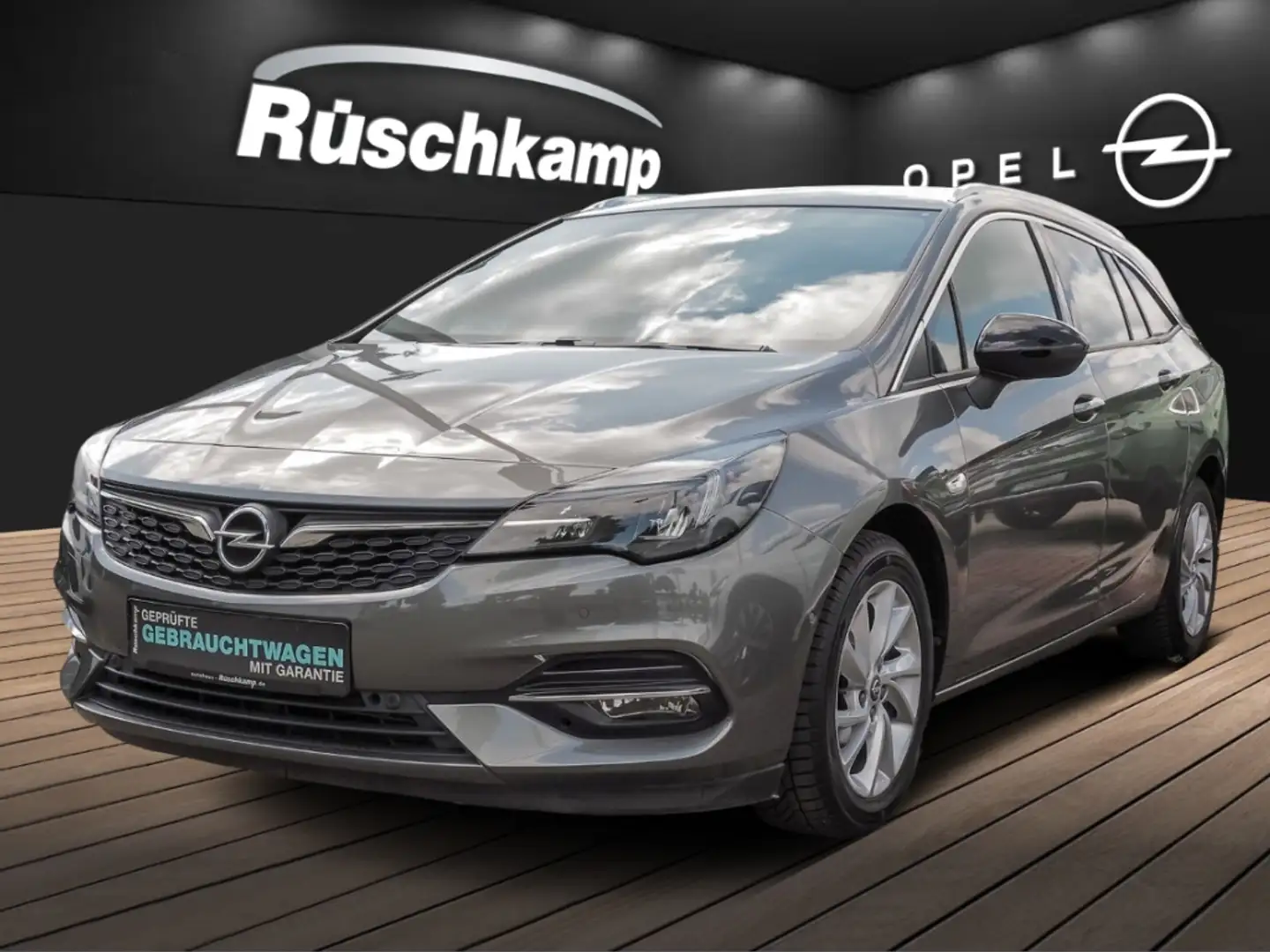 Opel Astra K Sports Tourer Elegance 1.4 Automatik RückKam Win Gris - 1