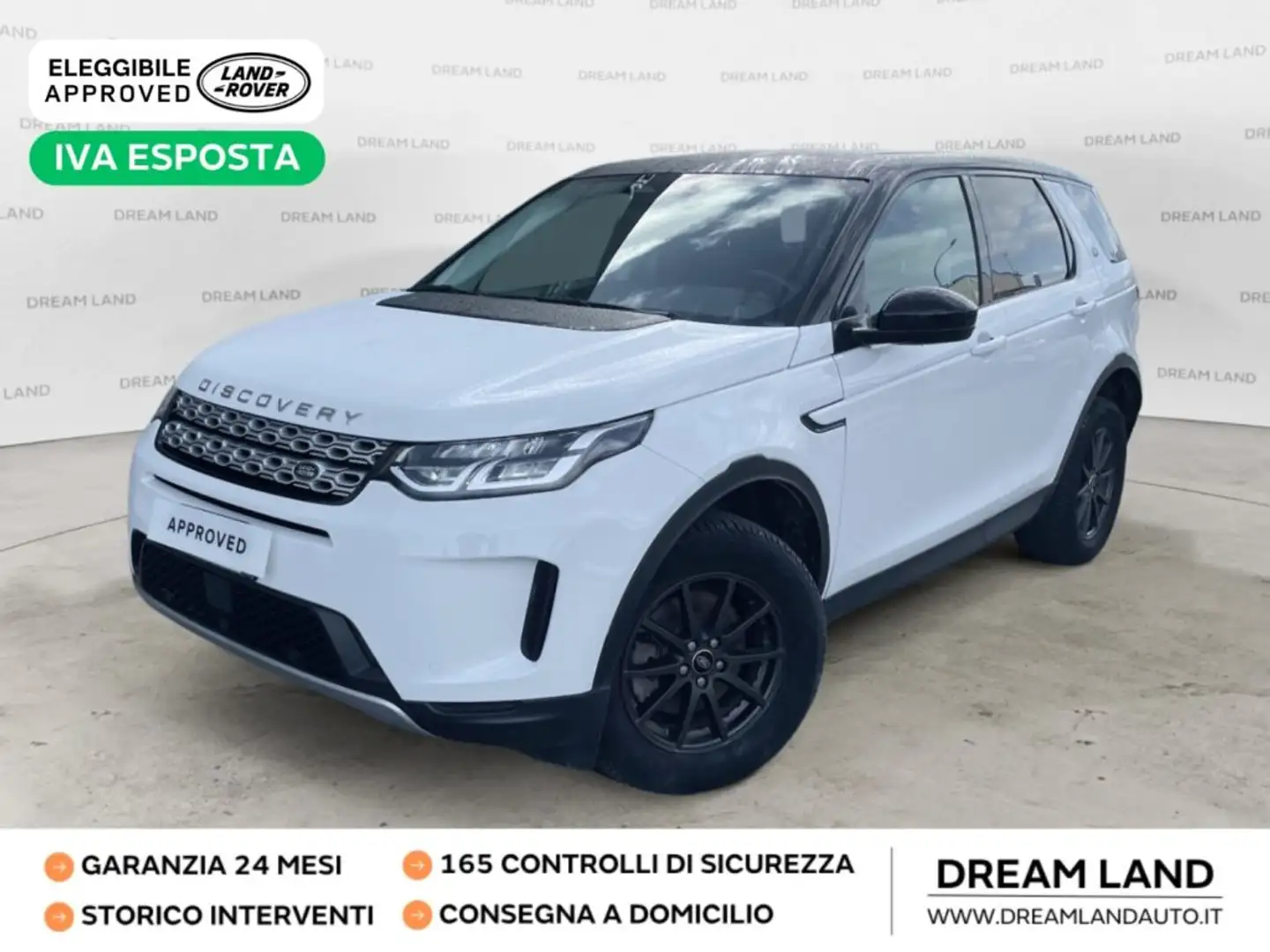 Land Rover Discovery Sport 2.0 eD4 163 CV 2WD GARANZIA 24 MESI / IVA ESPOSTA Bianco - 1