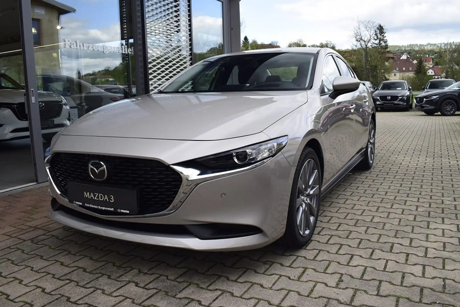 Mazda 3 2.0 150PS Exclusive-Line Voll-LED Navi LogIn Sitzh Silber - 2