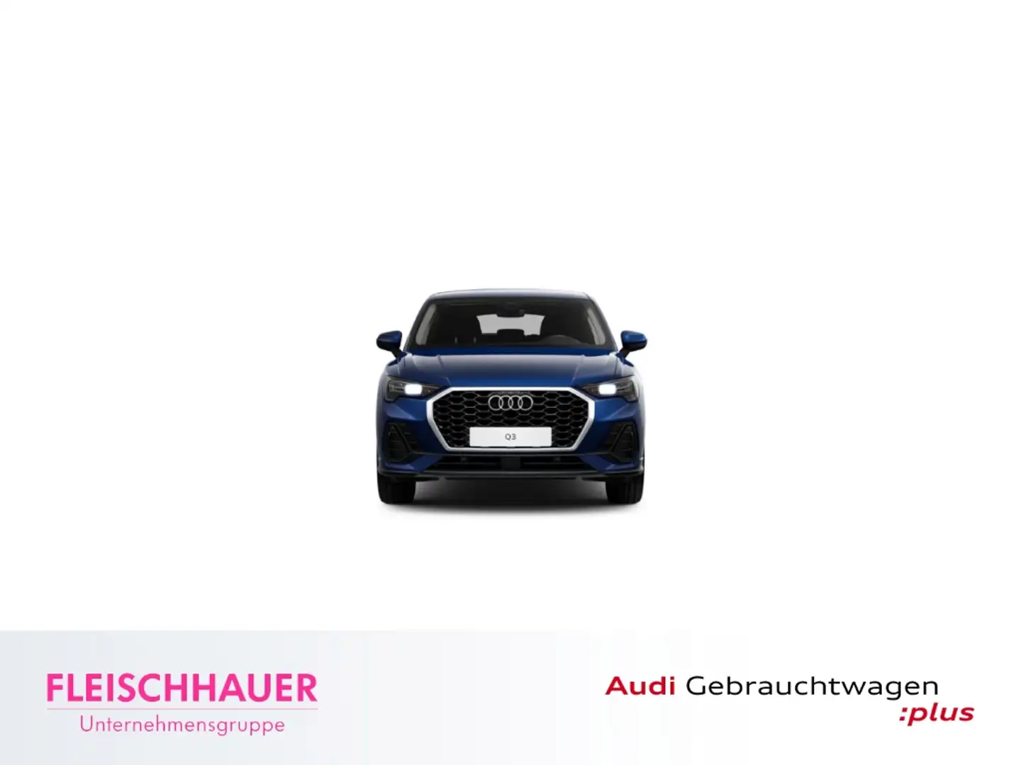 Audi Q3 Sportback 35 TFSI Navi+AHK+CarPlay+PDC+Sportsitze+ Blauw - 2