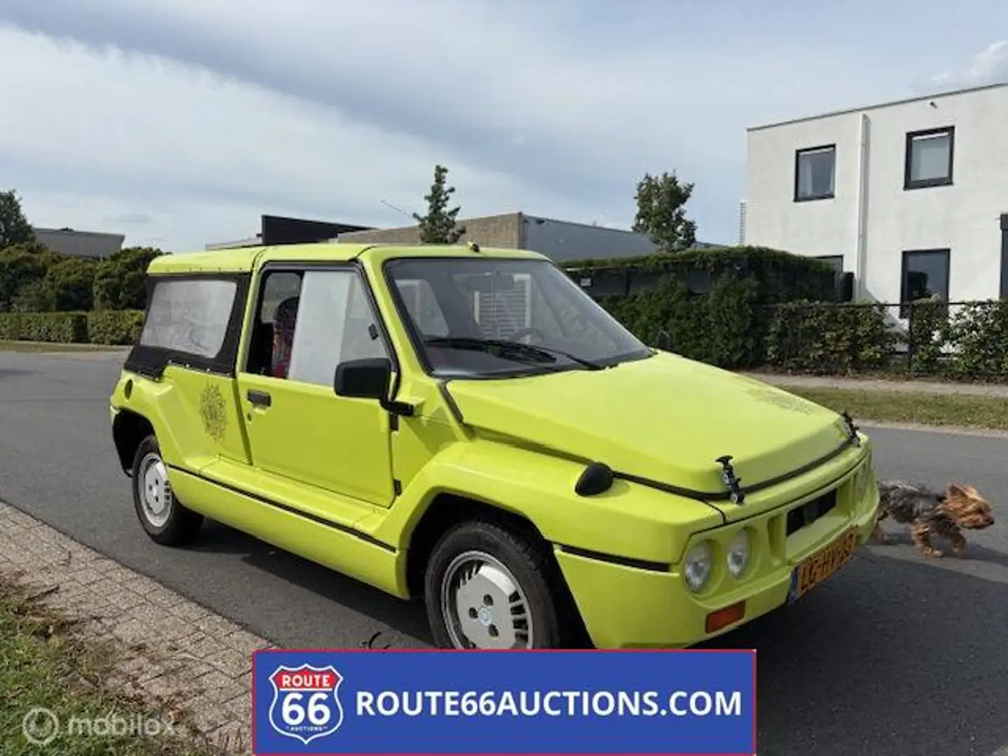 Aixam Mega Tjaffer cabriolet | 1995 | Route 66 Auctions Fekete - 1