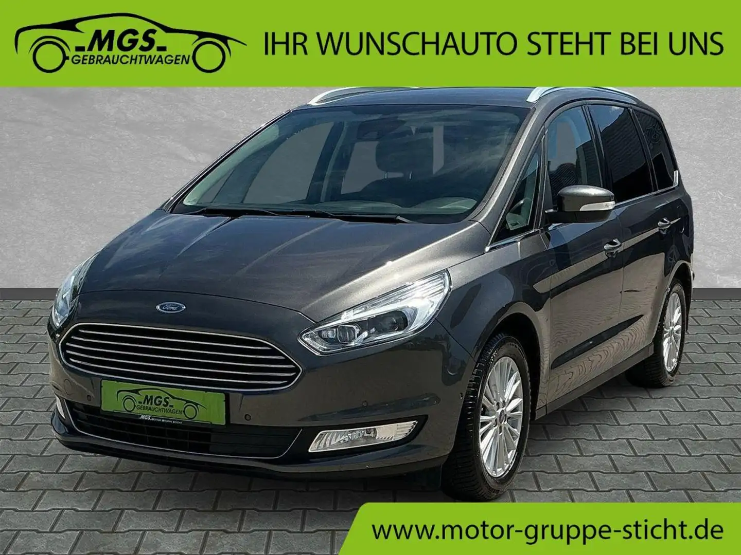 Ford Galaxy Titanium 1.5 EcoBoost #AHK #DAB #PDC #BT Gris - 1