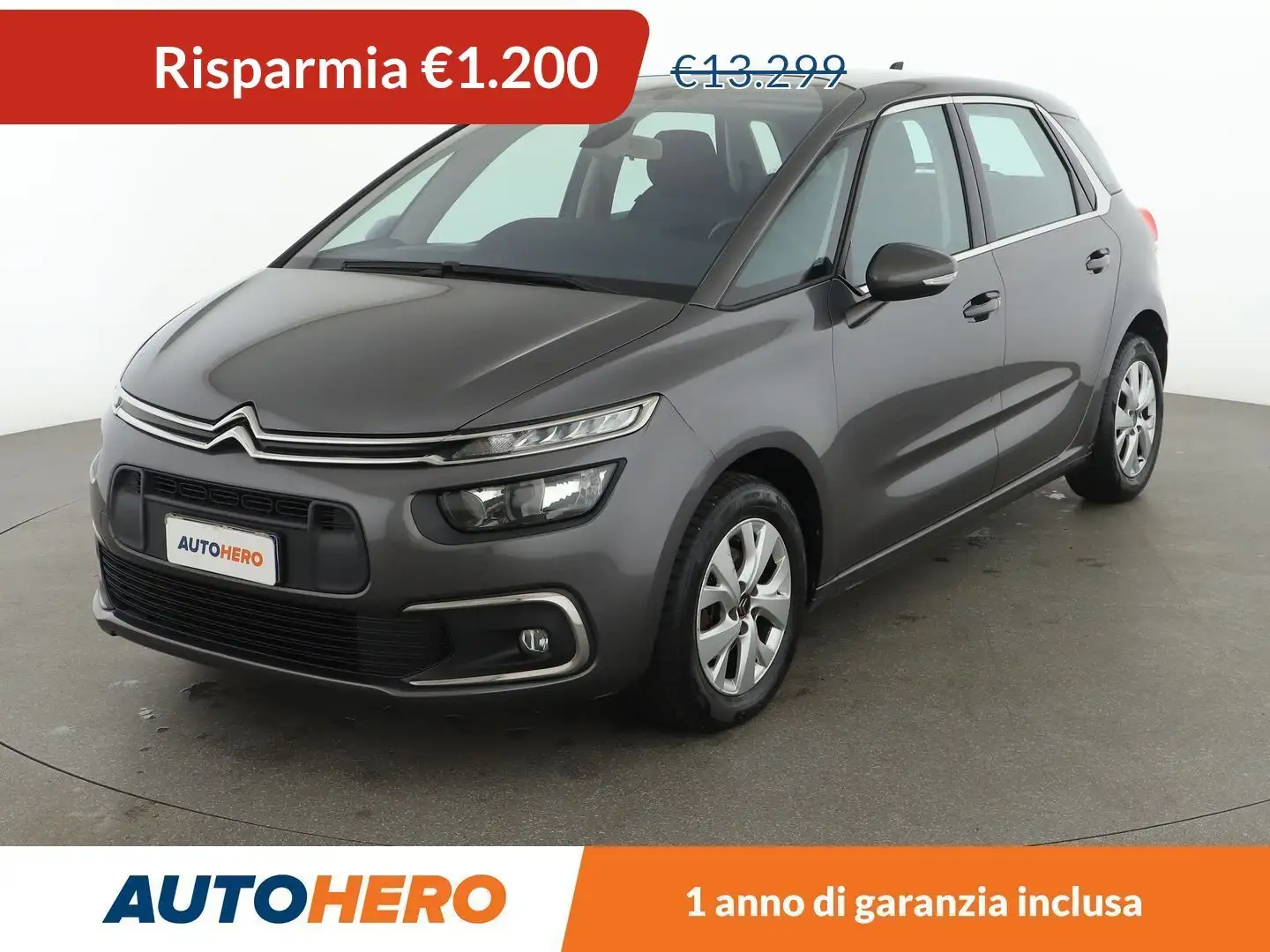 Citroen C4 SpaceTourer 1.5 Blue-HDi Feel Grigio - 1