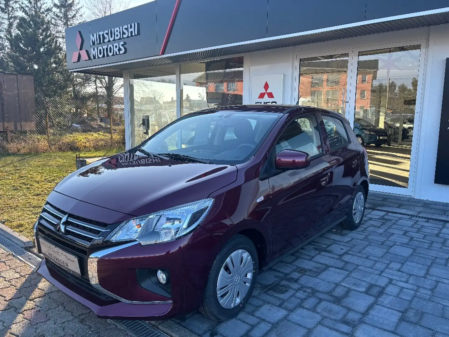 Mitsubishi Space Star Select 1.2 KLIMA*FREISPRECHANLAGE Rosso - 2