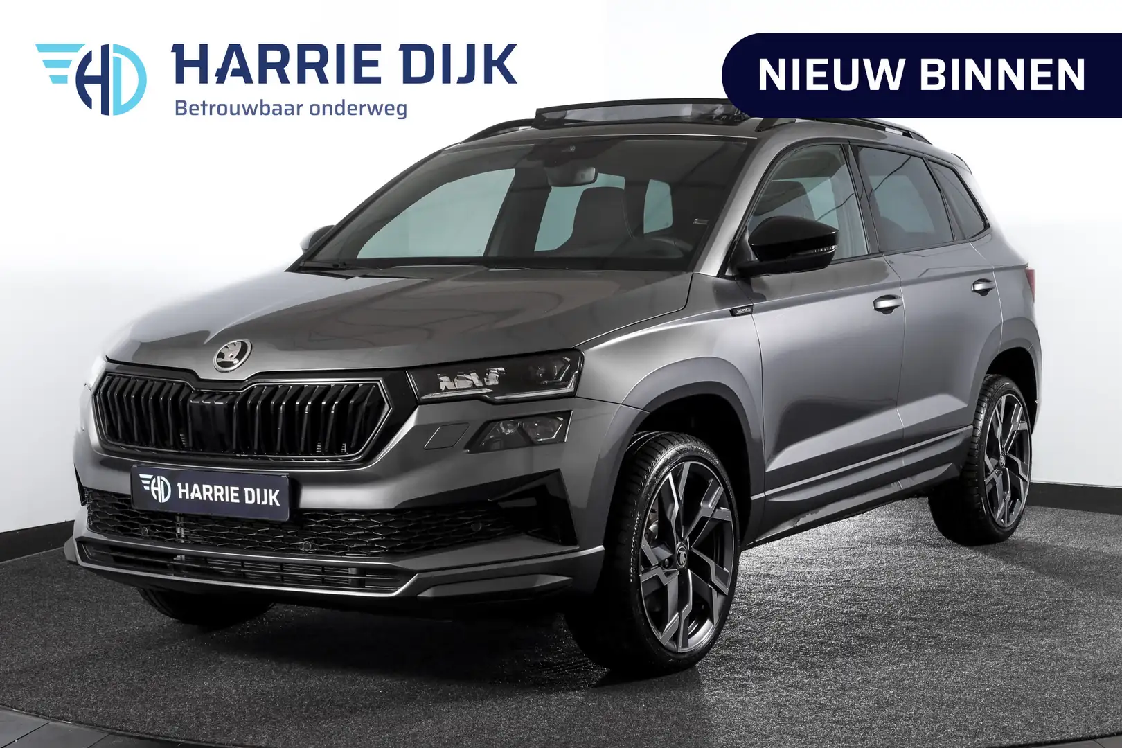 Skoda Karoq 1.5 TSI 150 PK ACT Sportline Business - Automaat | Grijs - 1