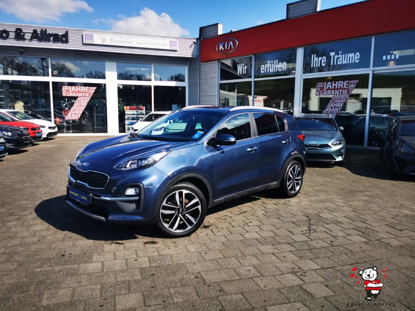 Kia Sportage 1,6 T-GDI Spirit 2WD +AHK+Tech+LED Blau - 2
