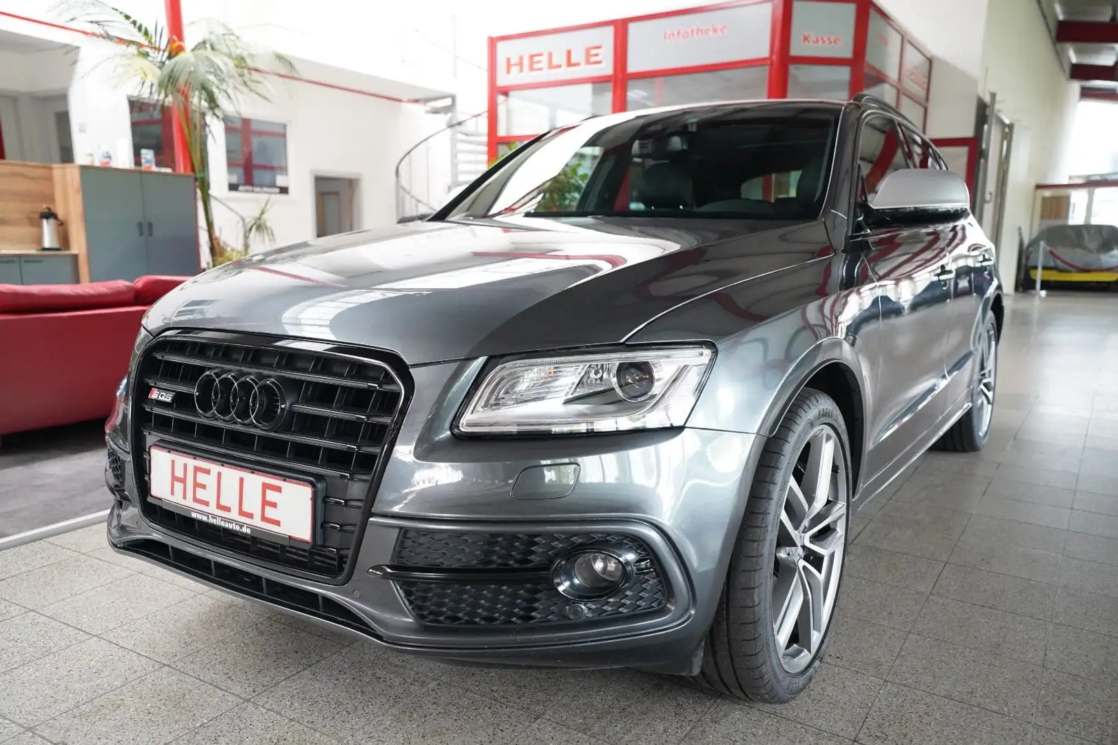 Audi SQ5 3.0 TDI quattro*AHK+STHZ+PANO Gris - 1