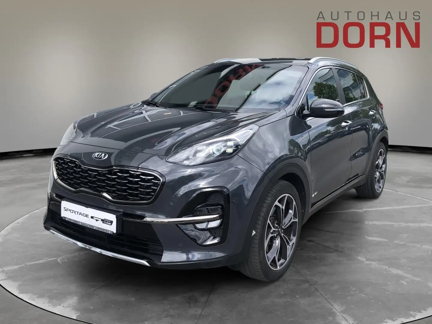 Kia Sportage GT-Line 2.0D AWD AT8 Technik-Paket Kamera uvm. Gris - 1