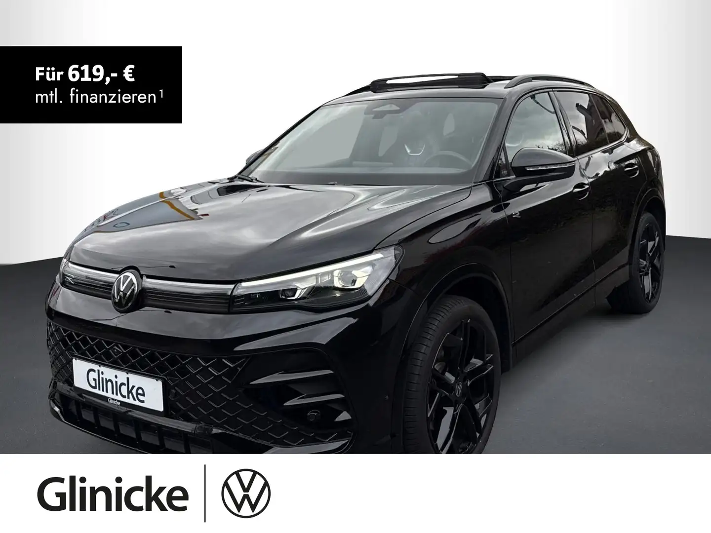 Volkswagen Tiguan 2.0 TDI R-Line 4Motion DSG, NAVI, PANO Schwarz - 1