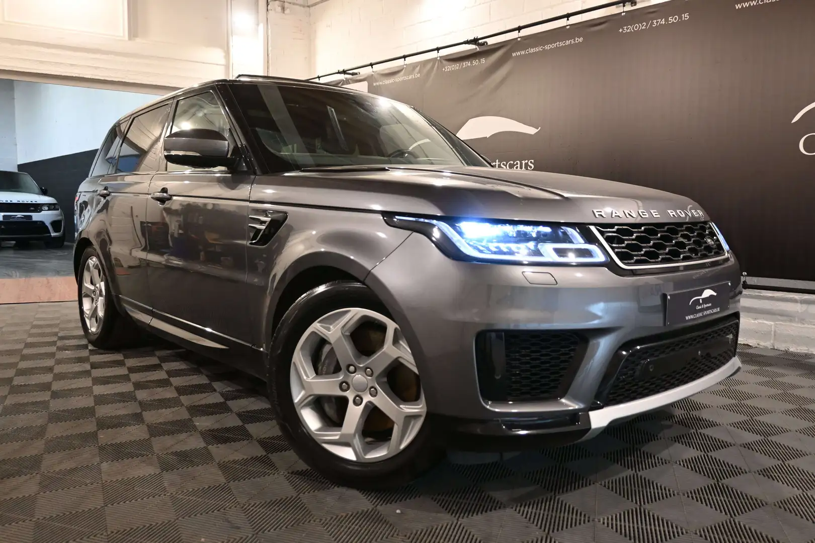 Land Rover Range Rover Sport SPORT HSE  P400 HYBRID / CAMERAS / TOIT PABNO Gris - 2