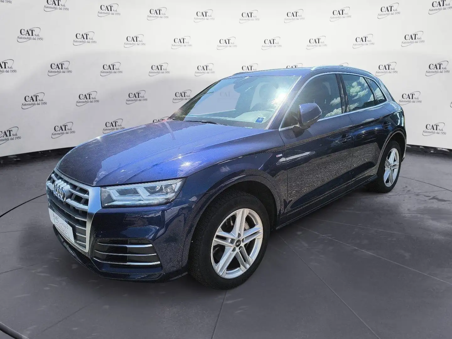 Audi Q5 50 TFSI e quattro S tronic S line plus Blu/Azzurro - 1