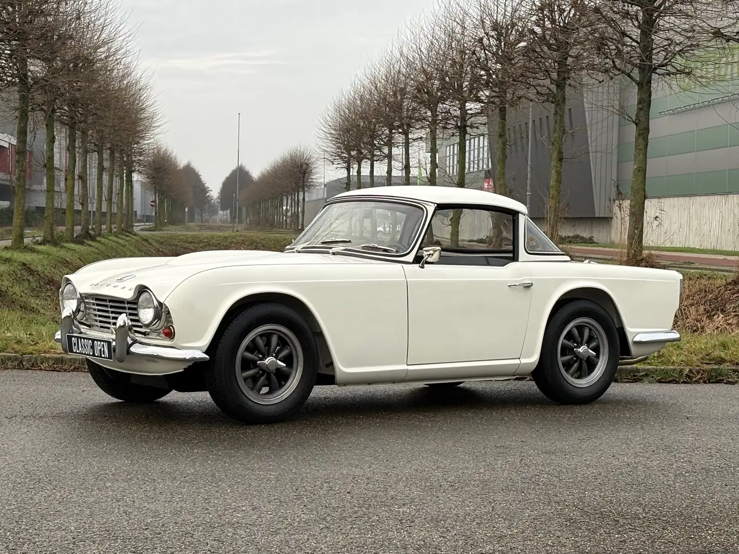 Triumph TR4 Overdrive Weiß - 1