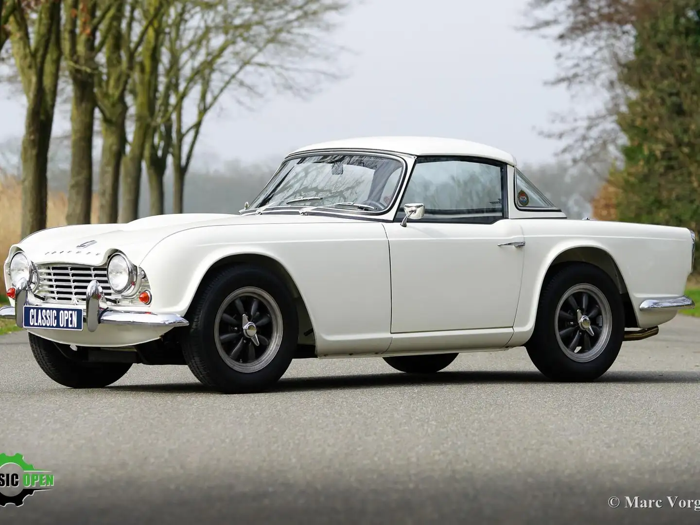 Triumph TR4 Overdrive Weiß - 1