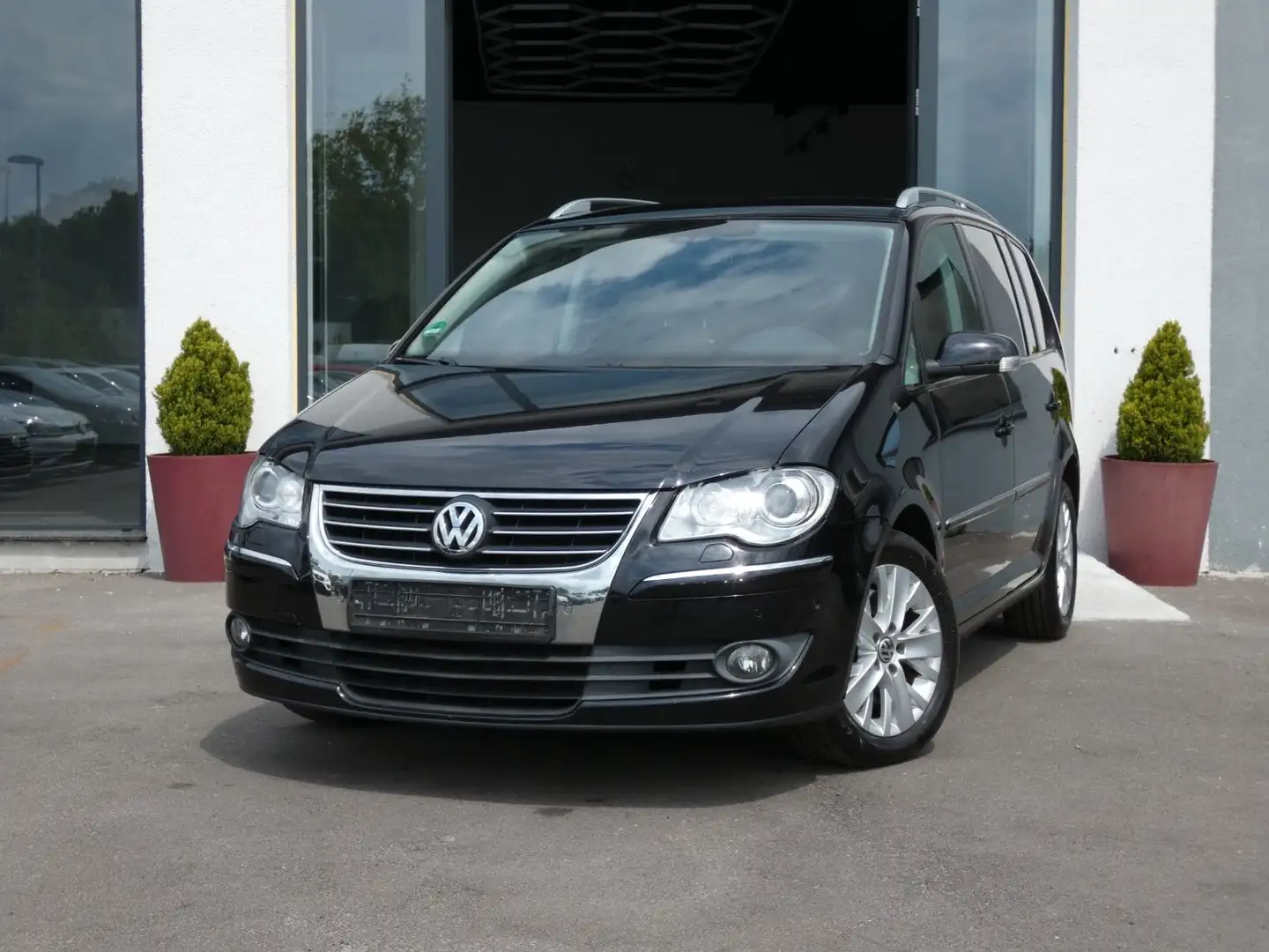 Volkswagen Touran Tdi*7 Sitzer*Aut*Navi*Shz*Pdc*Standhzg* Noir - 1