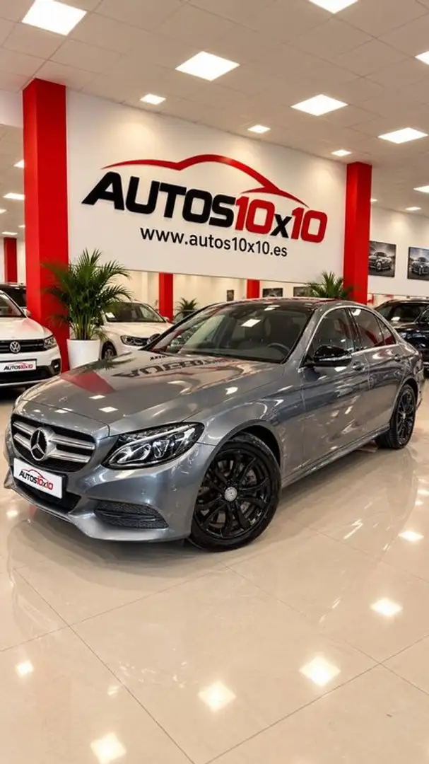 Mercedes-Benz C 220 CDI BlueEFFICIENCY Línea Sport Berlina ECO Editio Gris - 1