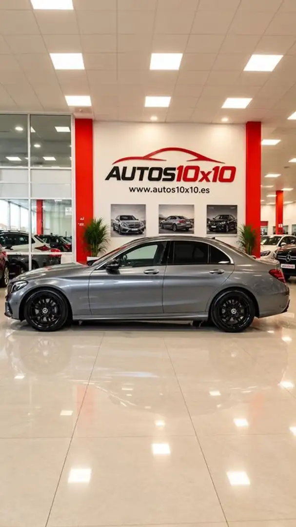 Mercedes-Benz C 220 CDI BlueEFFICIENCY Línea Sport Berlina ECO Editio Gris - 2