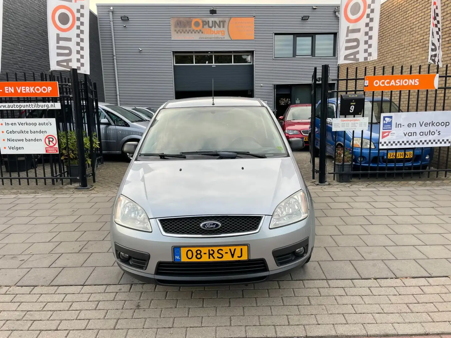 Ford Focus C-Max 1.6-16V FuturaTrekhaak Airco NAP APK 1 Jaar Grey - 2