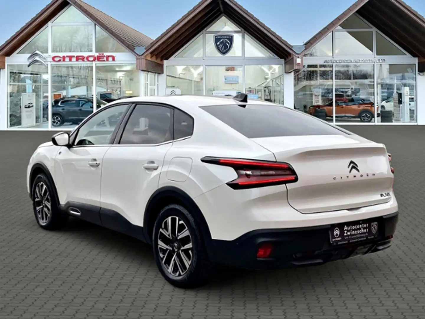Citroen C4 e-C4 X SHINE Blanc - 2