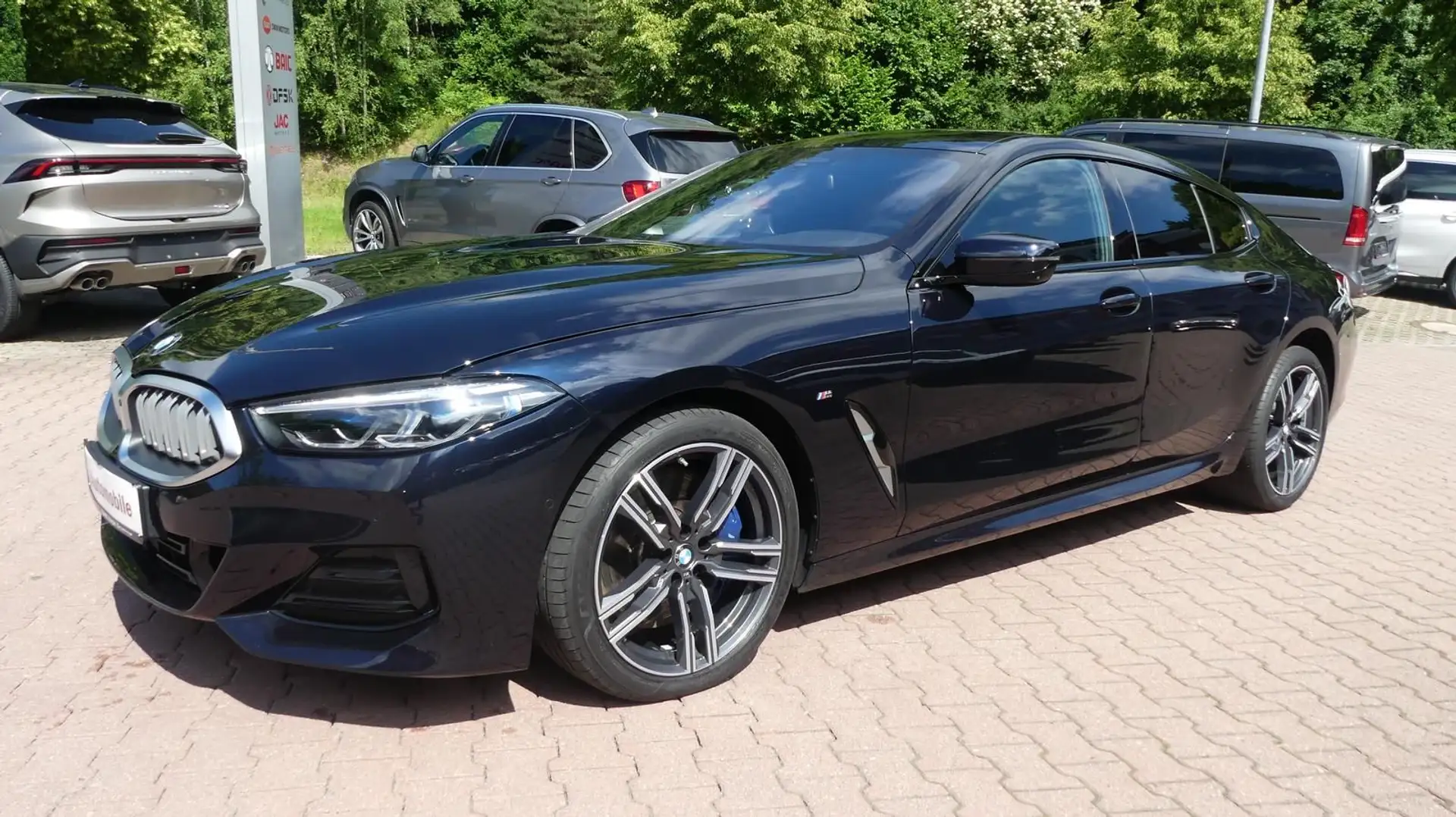 BMW 840 d*xDrive*M-Sport*Leder*HUD*ACC*Laser*H&K*360° Schwarz - 1