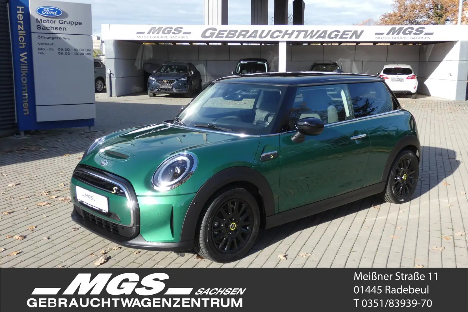 MINI Cooper SE Cooper 'SE Classic Trim' #KAM #PANO #SITZHZG Grün - 1
