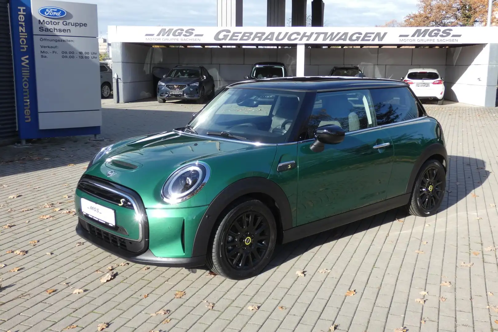 MINI Cooper SE Cooper 'SE Classic Trim' #KAM #PANO #SITZHZG Grün - 2