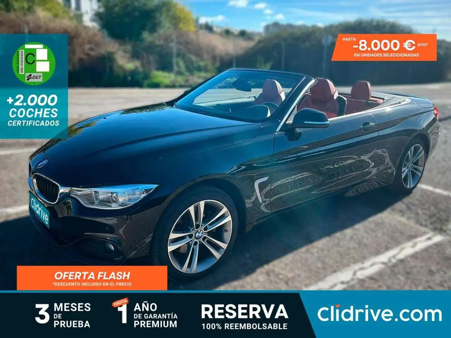 BMW 428 428iA Coupé xDrive Negro - 1