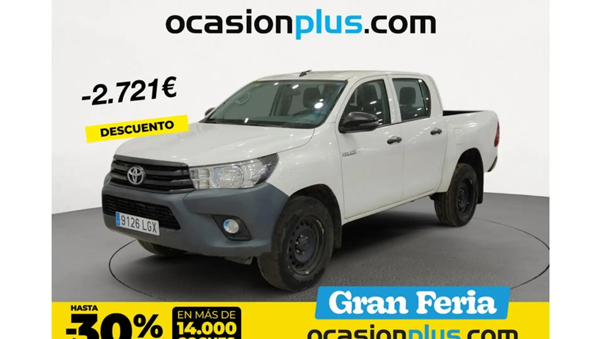 Toyota Hilux Cabina Doble GX Wit - 1