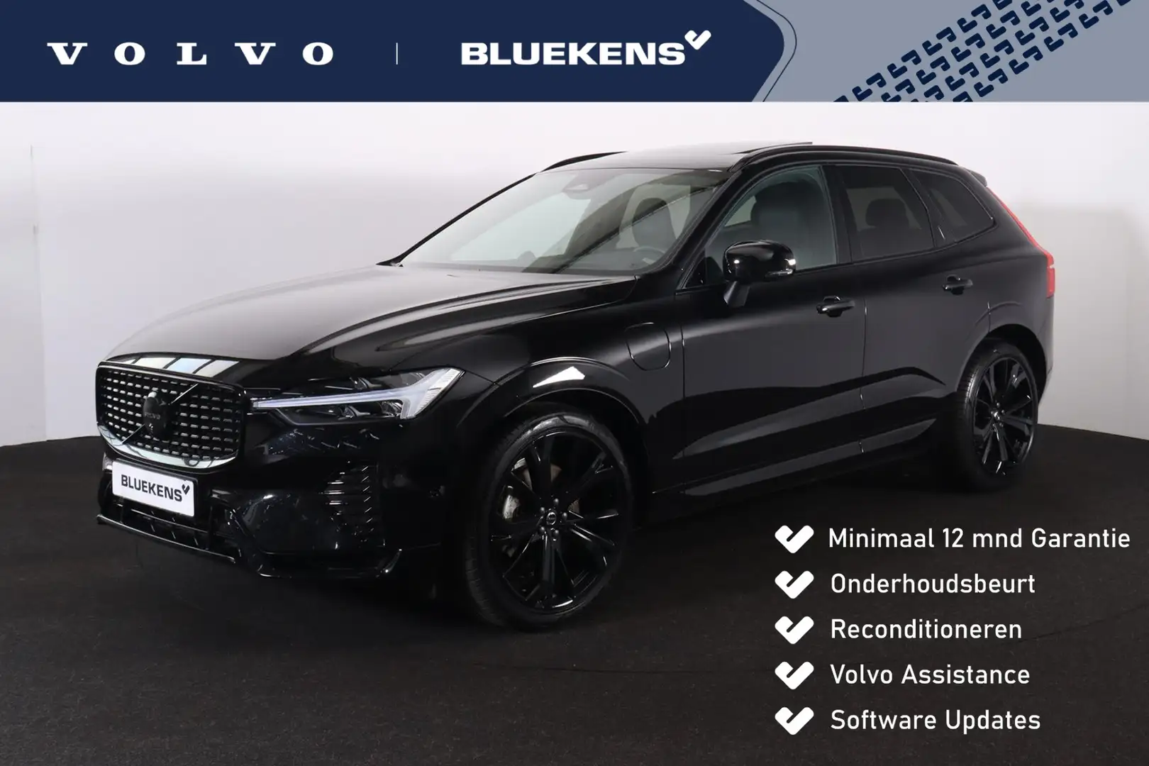 Volvo XC60 T8 Recharge AWD Ultra Black Edition - LONG RANGE - Zwart - 1