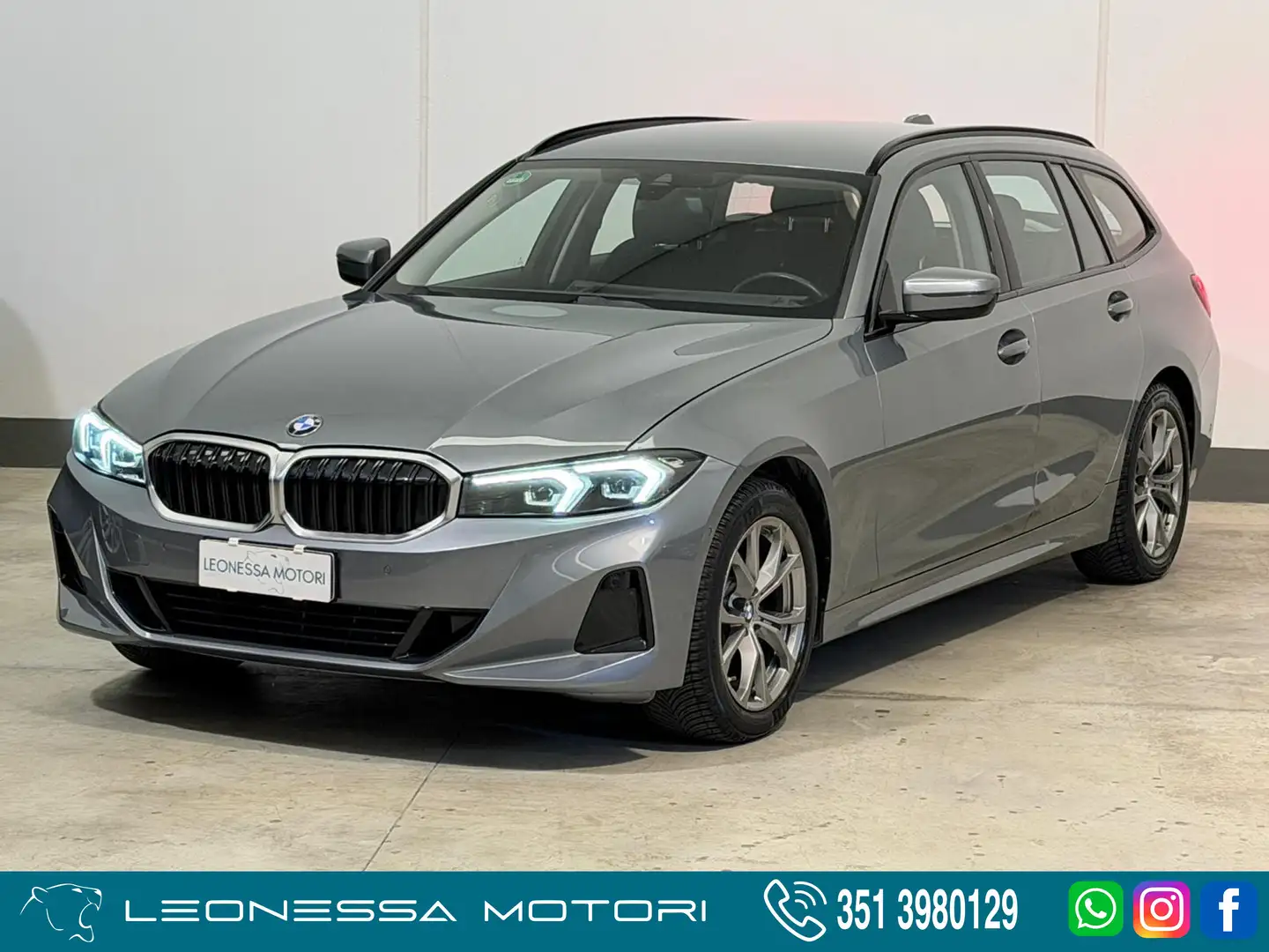BMW 318 318d Touring Sport mhev - NEW MODEL - Grigio - 1