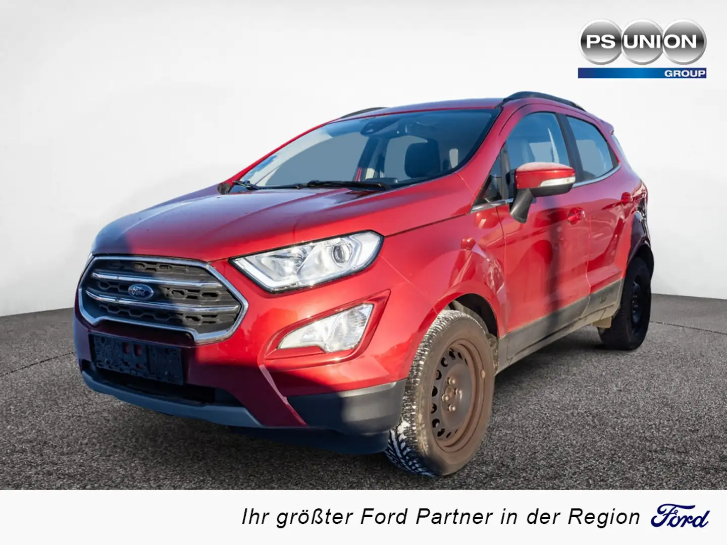 Ford EcoSport 1,0 l EcoBoost Titanium PDC SHZ LED Rouge - 1