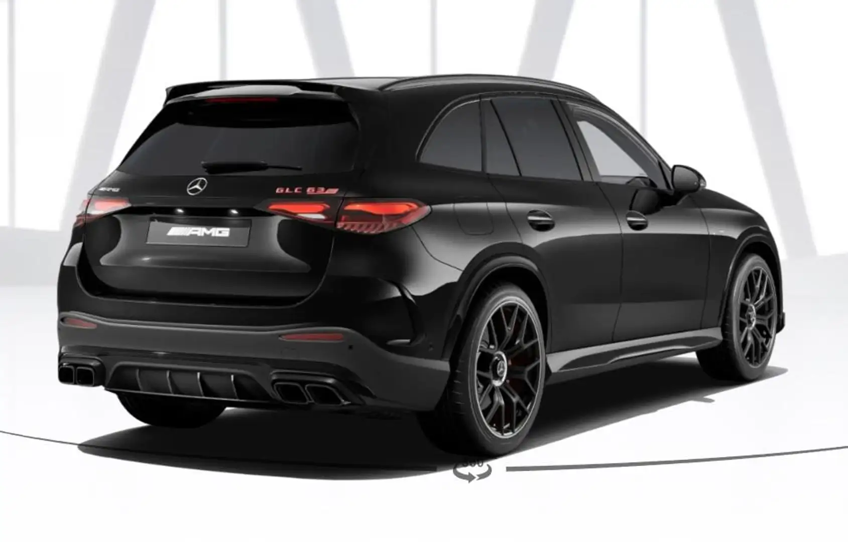 Mercedes-Benz GLC 63 AMG AMG GLC 63S EPERFORMANCE sofort verfügbar! Zwart - 2