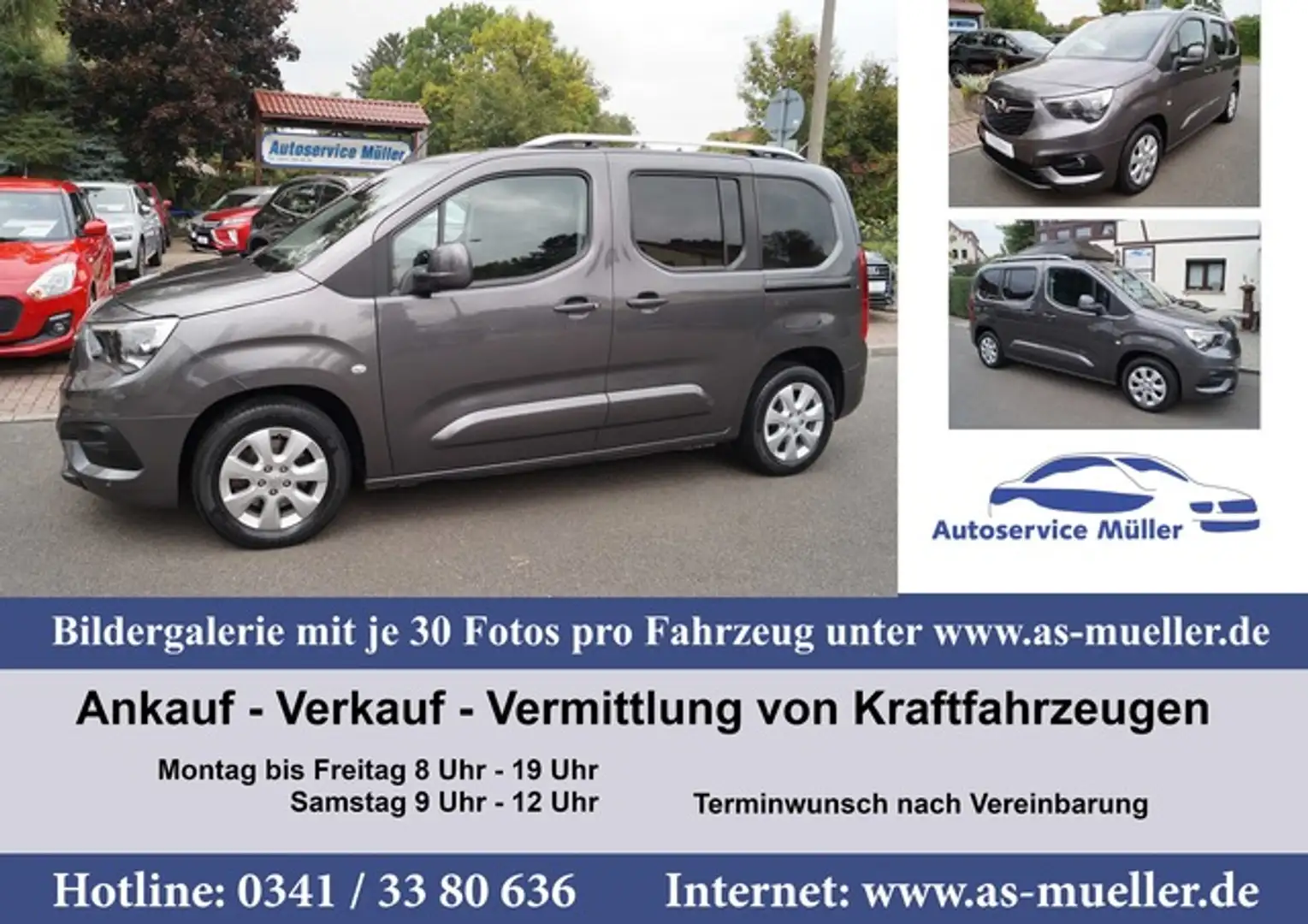 Opel Combo Life Klimatr.-CarConnect-PDC-Sitzh.WR-uvm. Schwarz - 1