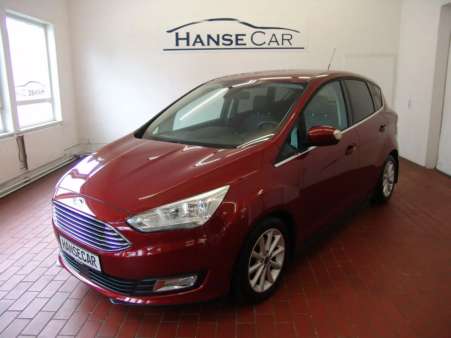 Ford C-Max Titanium/R.Kamera/Standheizung/ 1.Hand /Garantie Kırmızı - 2